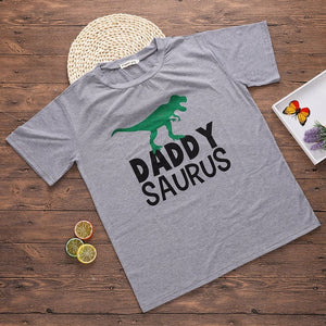 2018 Family Tshirt Cartoon Dinosaur Shirt