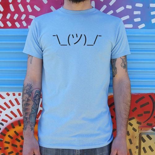 Shrugging Emoji T-Shirt (Mens)